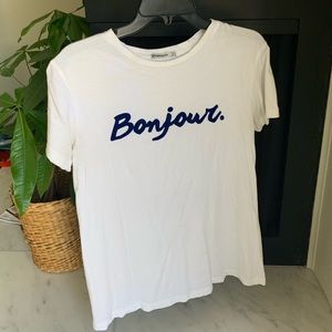 Bonjour shirt!
